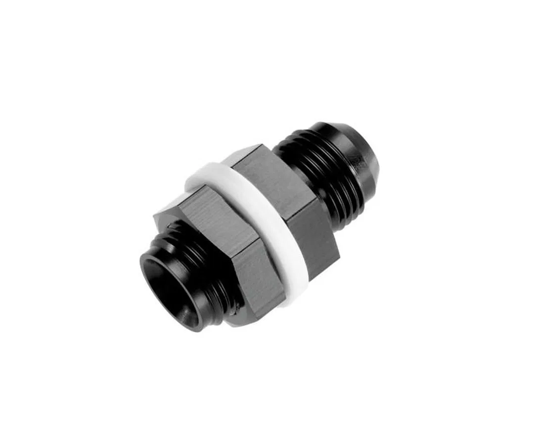 8832-12-2 – REDHORSE Adapter Fitting, -12 AN Anodized Black Aluminum Single